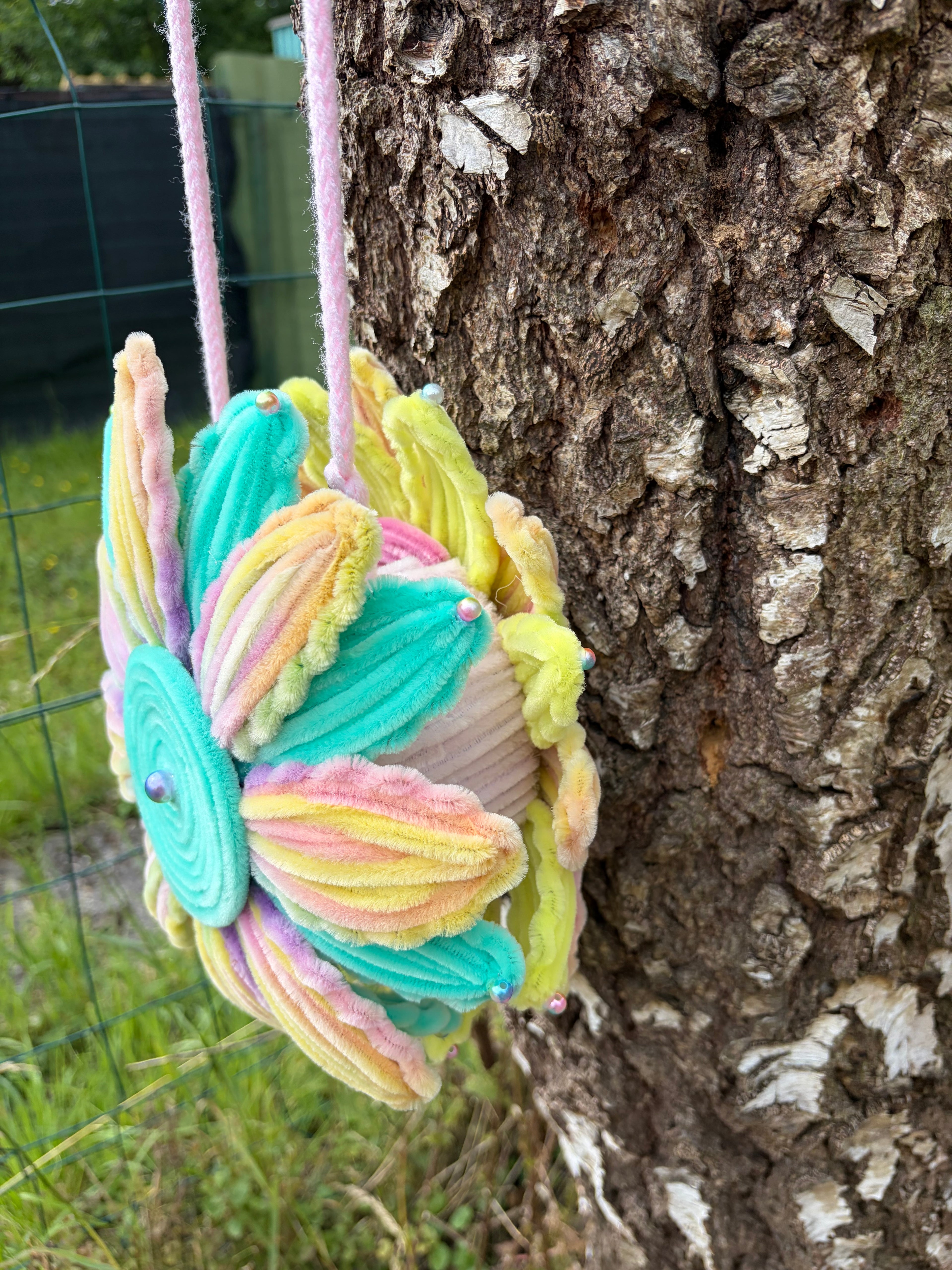 Sac en forme de fleur ( temps de confection 3 jours )