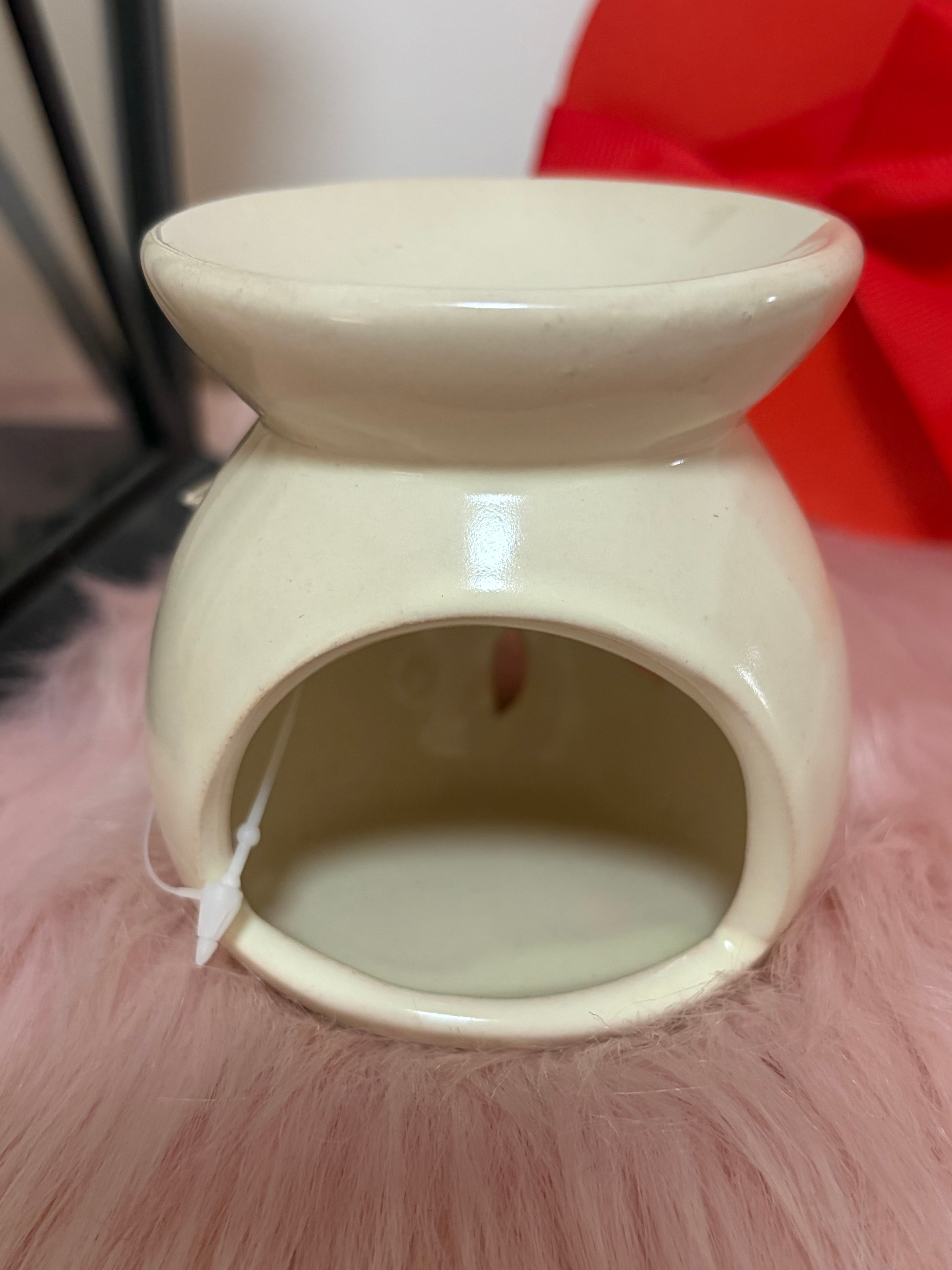 Brûleur rond couleur crème