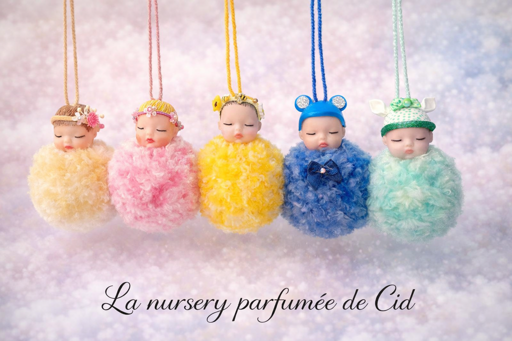 Les Poupons parfumés de Cid ( temps de confection 3 jours avant expédition)