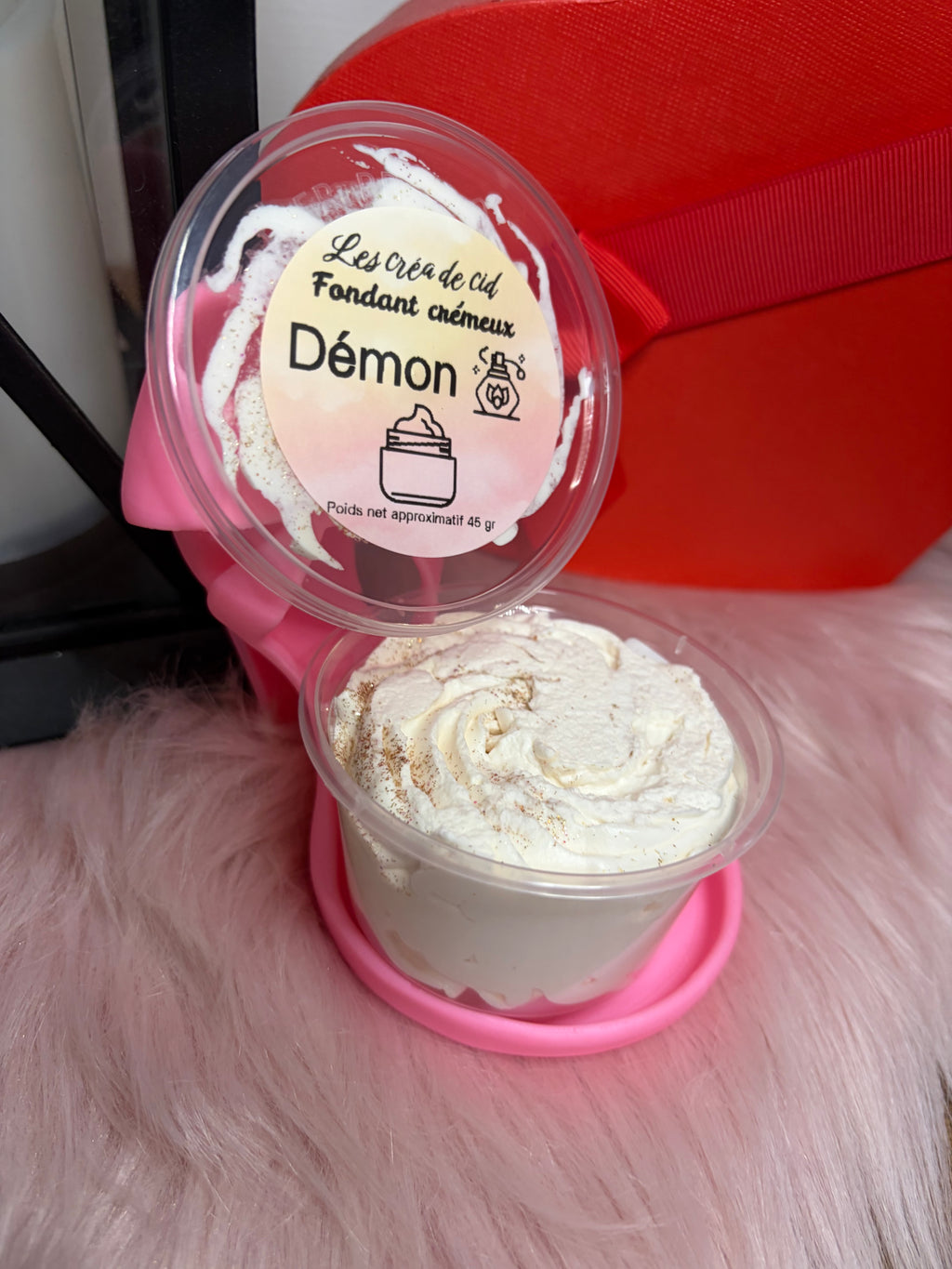 Fondant crémeux Démon (inspiration eau jeune)