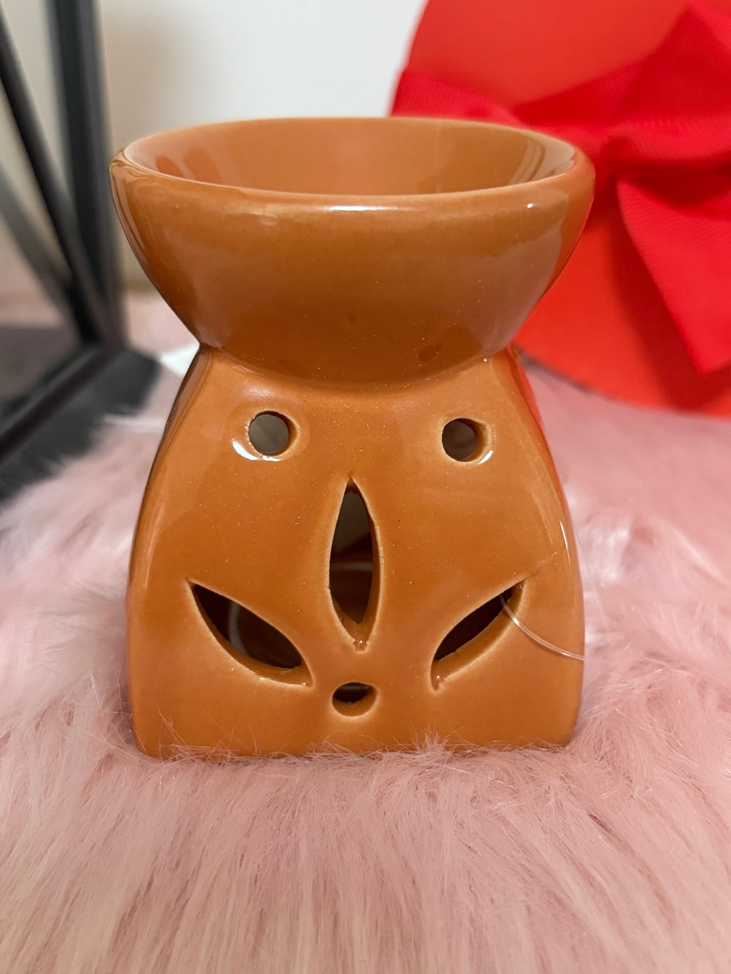 Brûleur motif marron