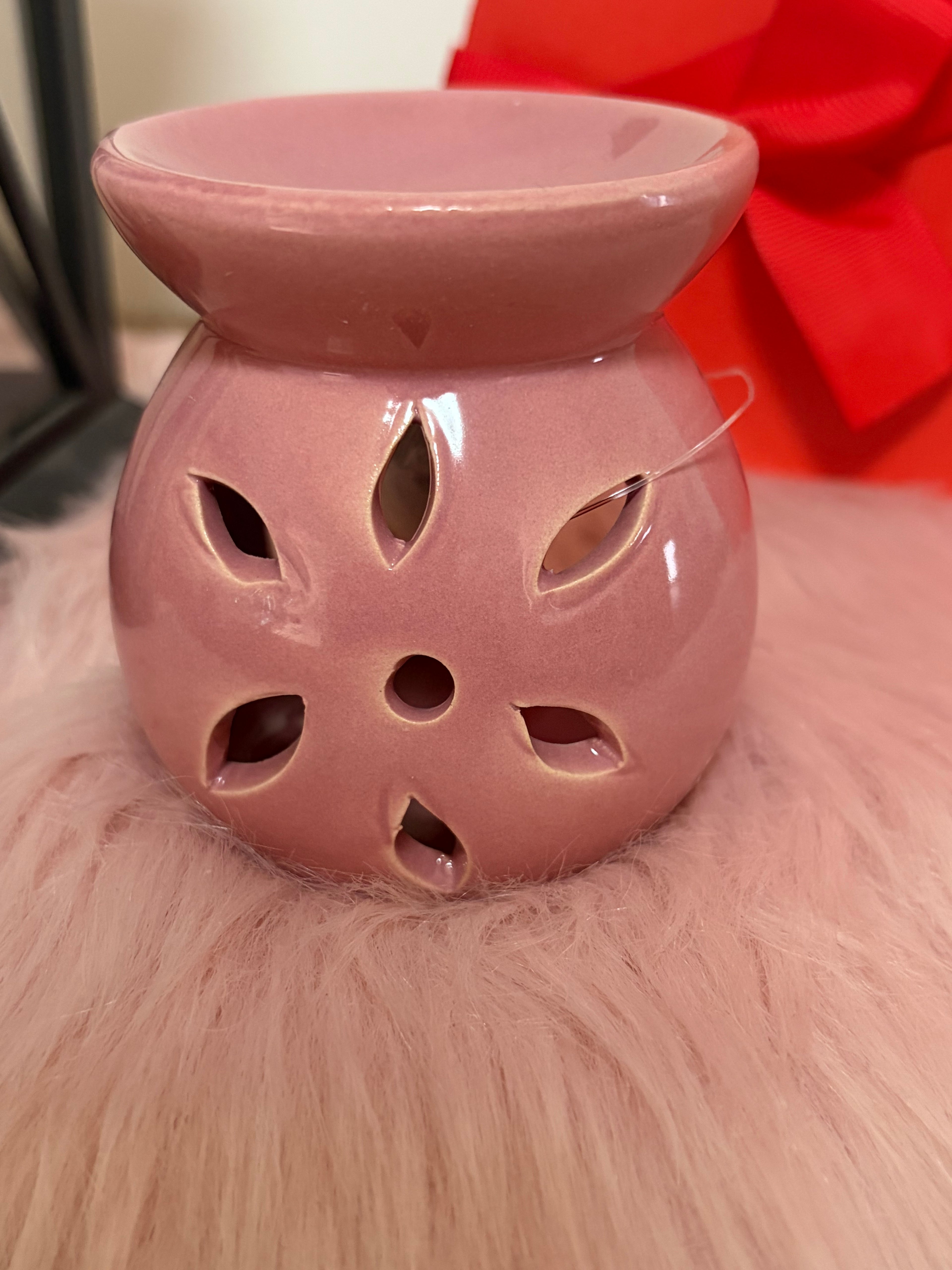 Brûleur rond rose