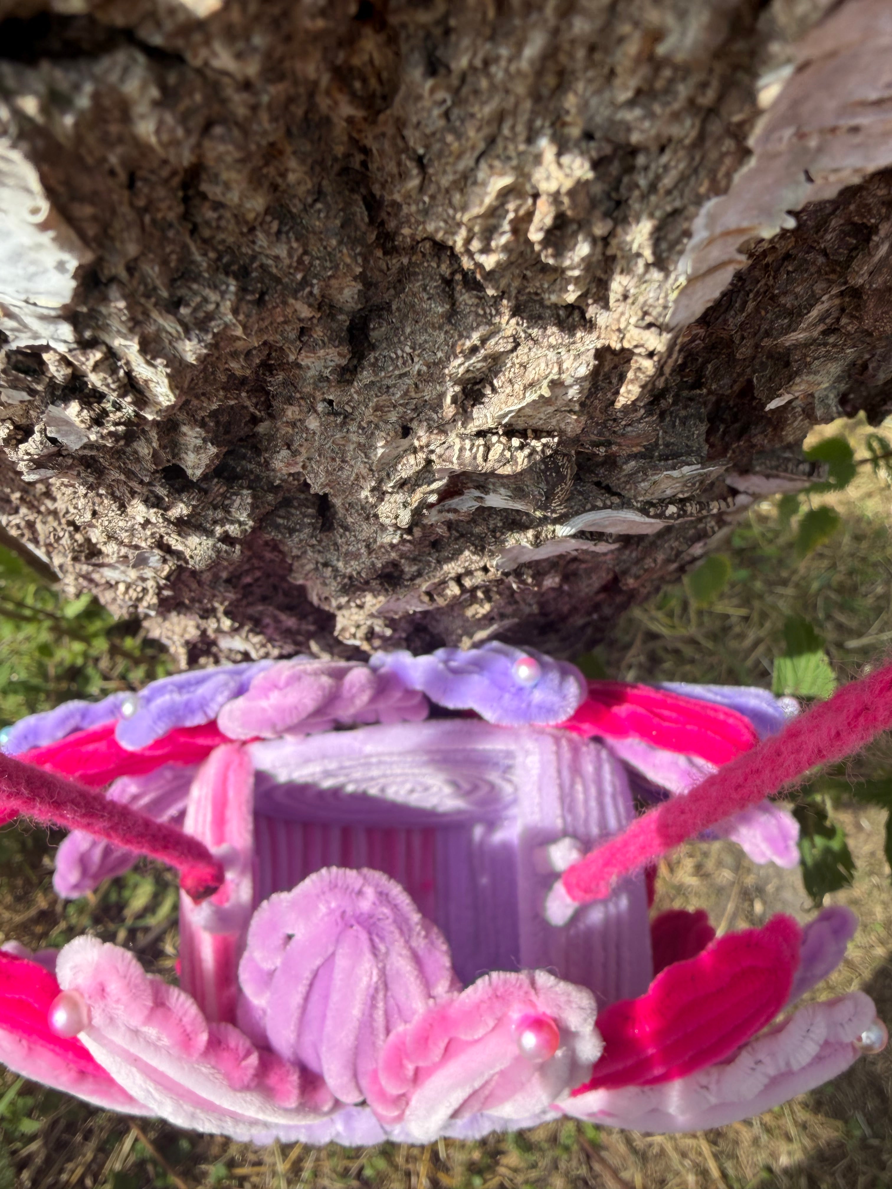 Sac en forme de fleur ( temps de confection 3 jours )