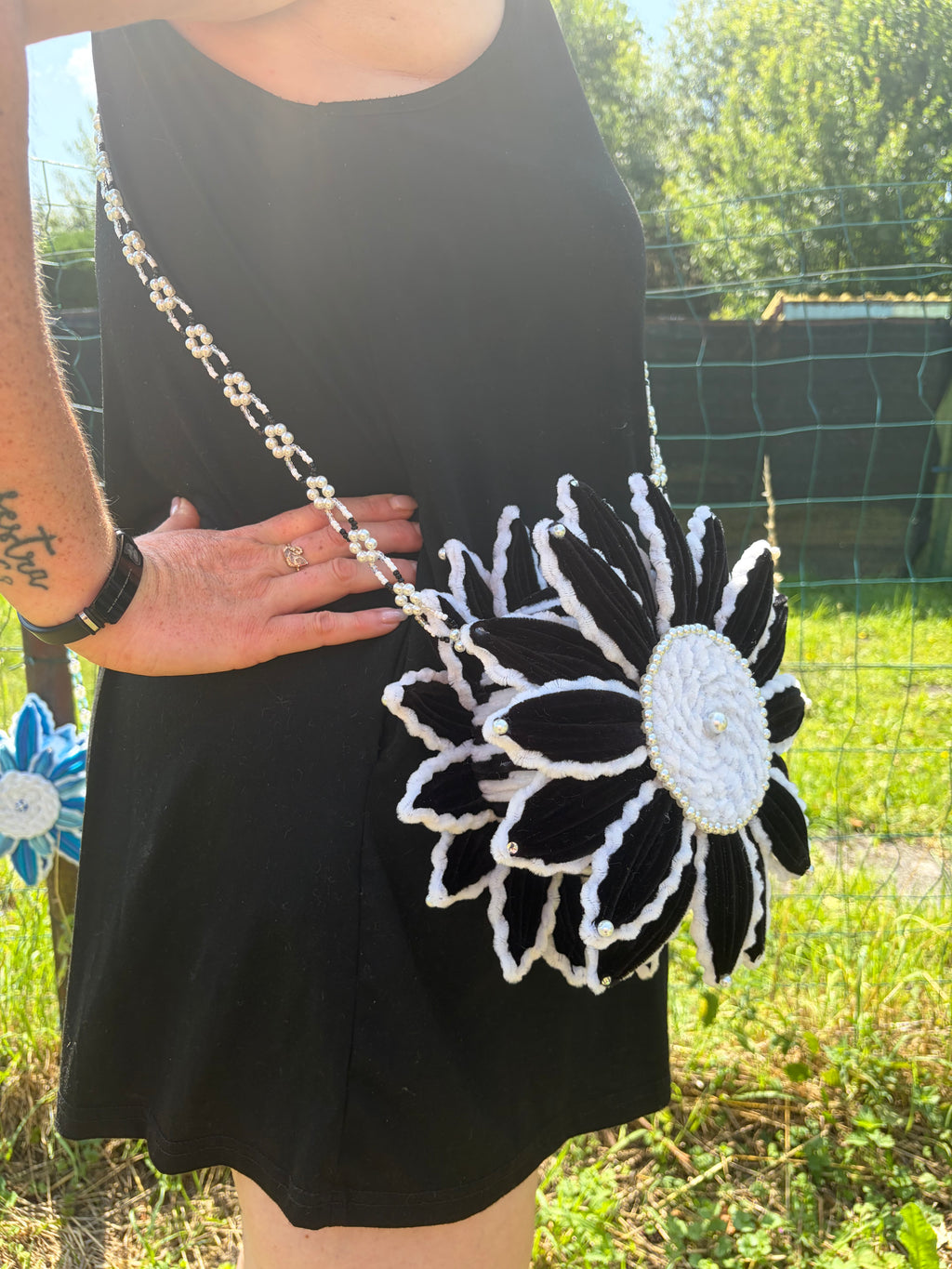 Sac en forme de fleur ( temps de confection 3 jours )