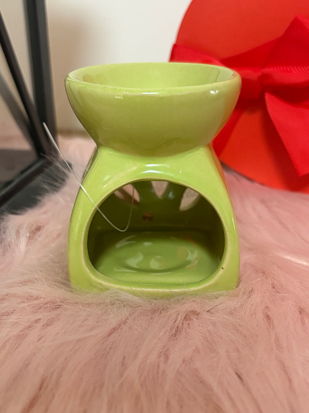 Brûleur motif vert pomme