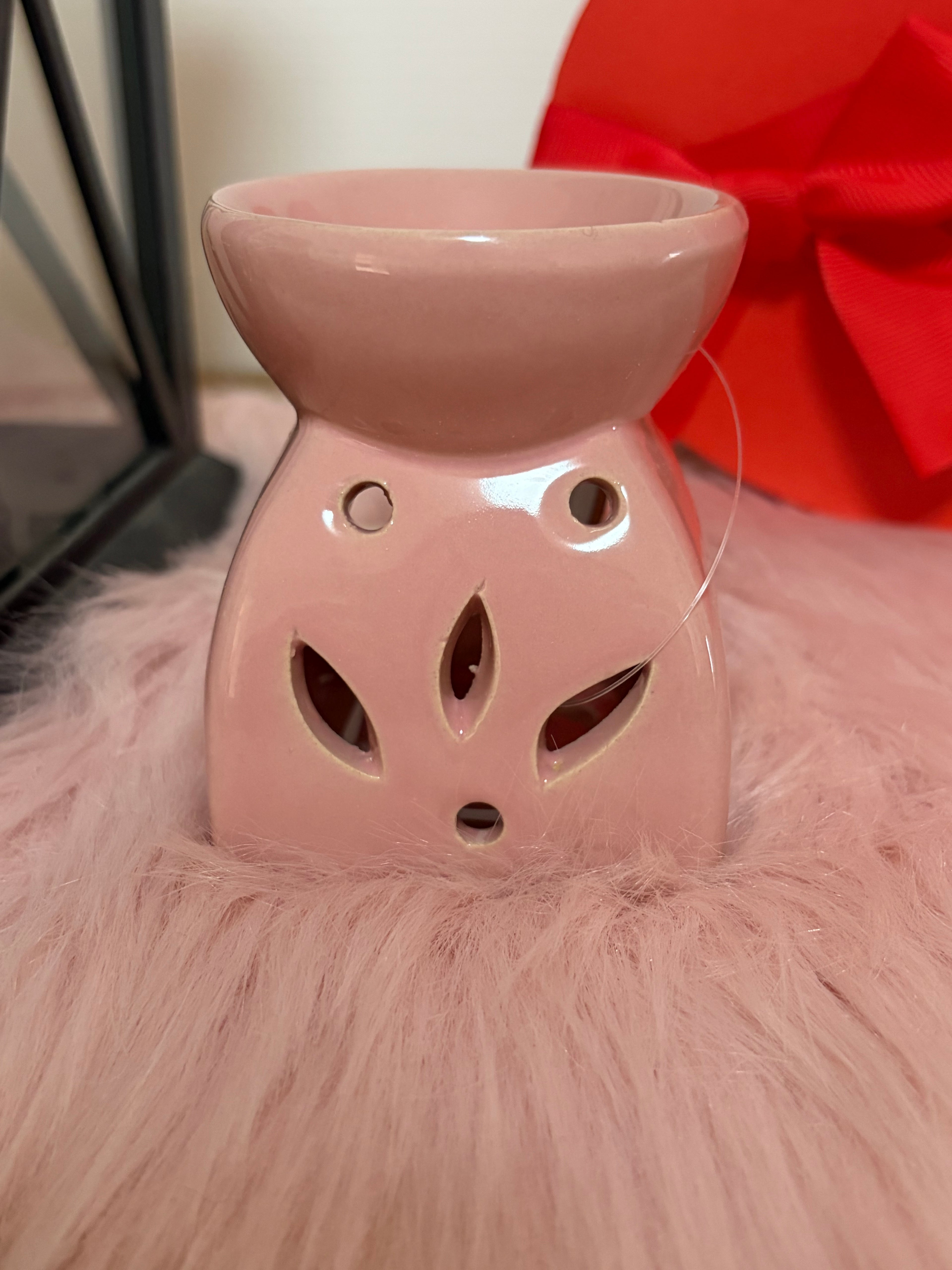 Brûleur motif rose