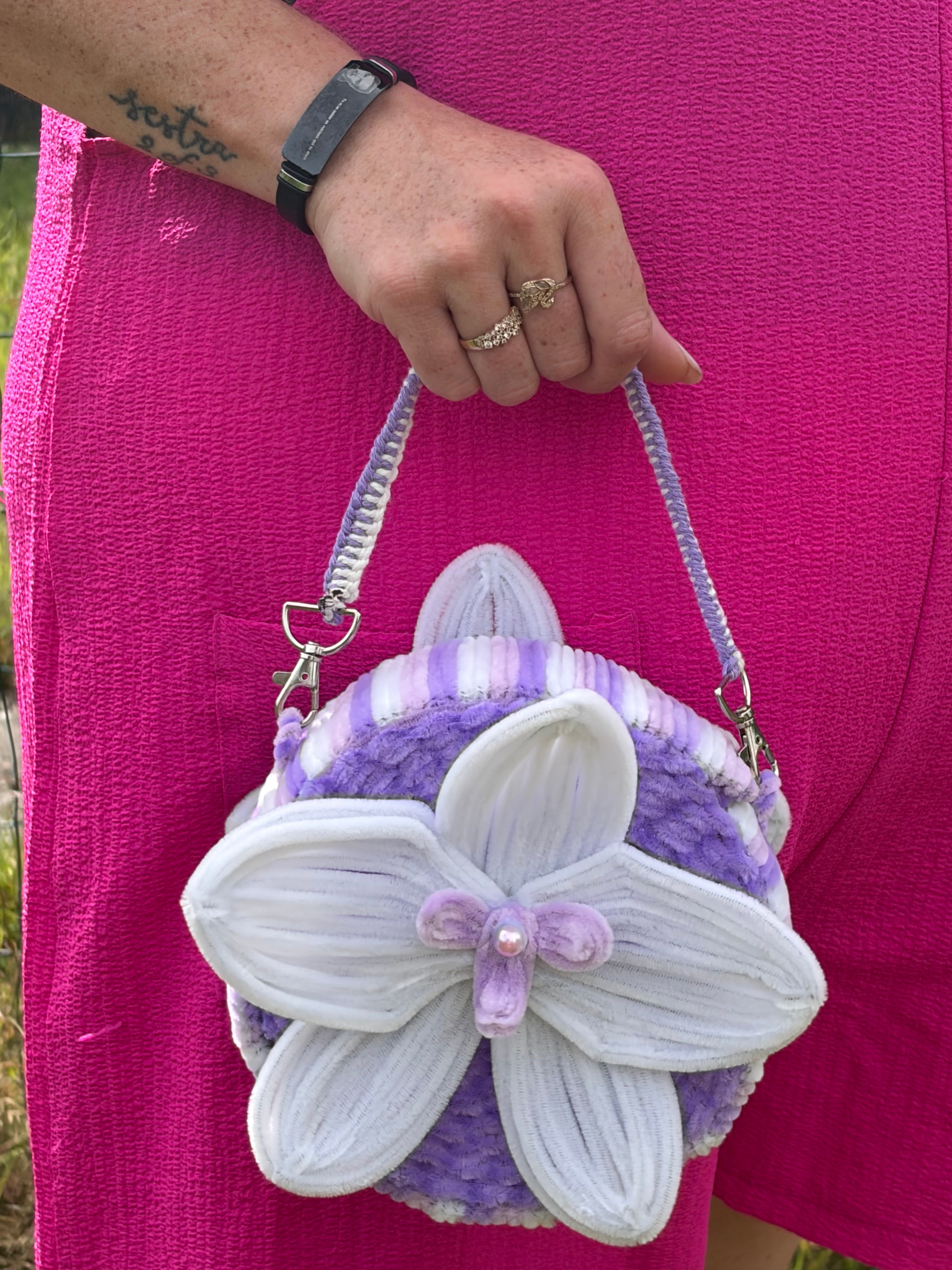 Sac Orchidée