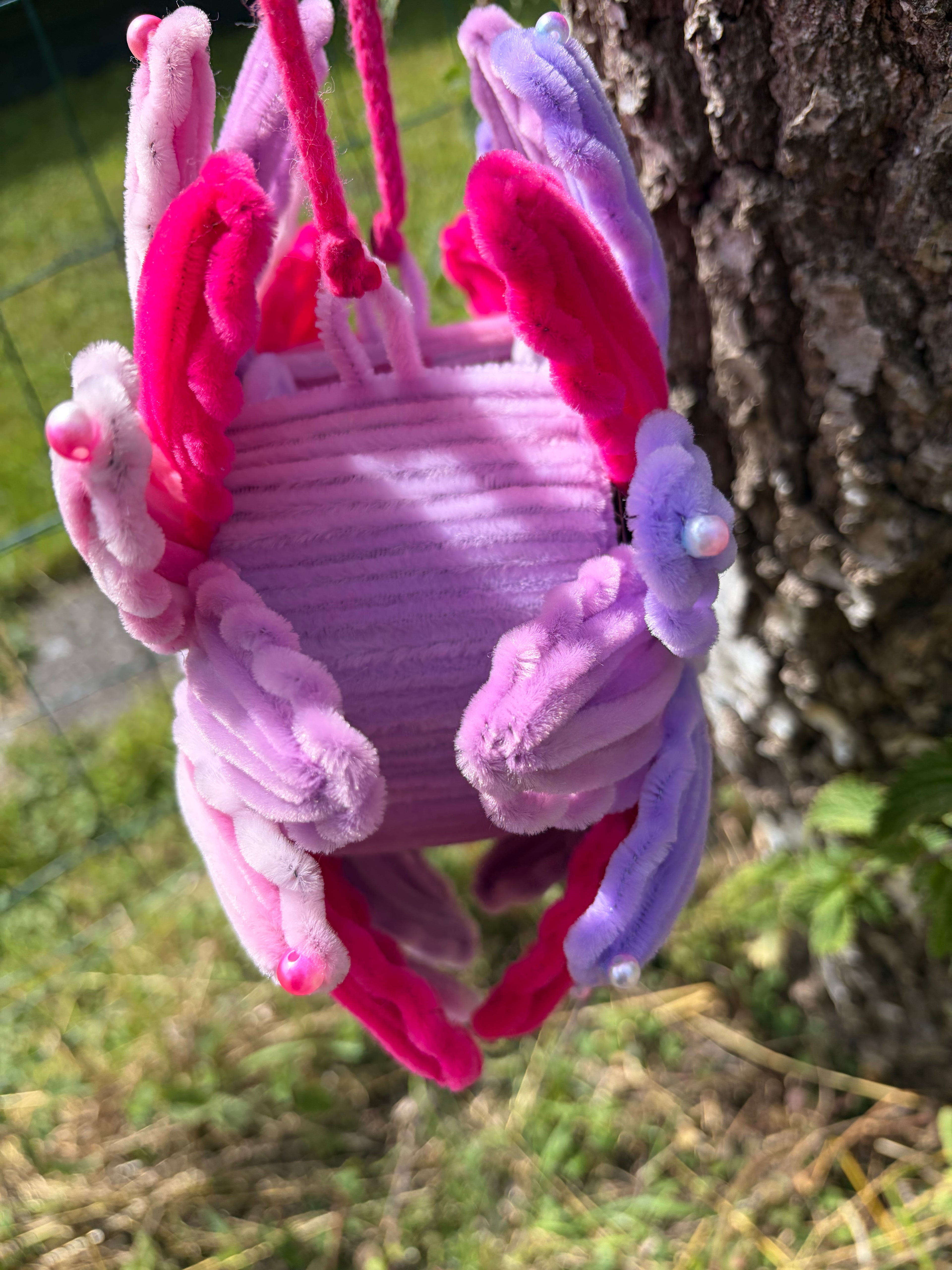Sac en forme de fleur ( temps de confection 3 jours )