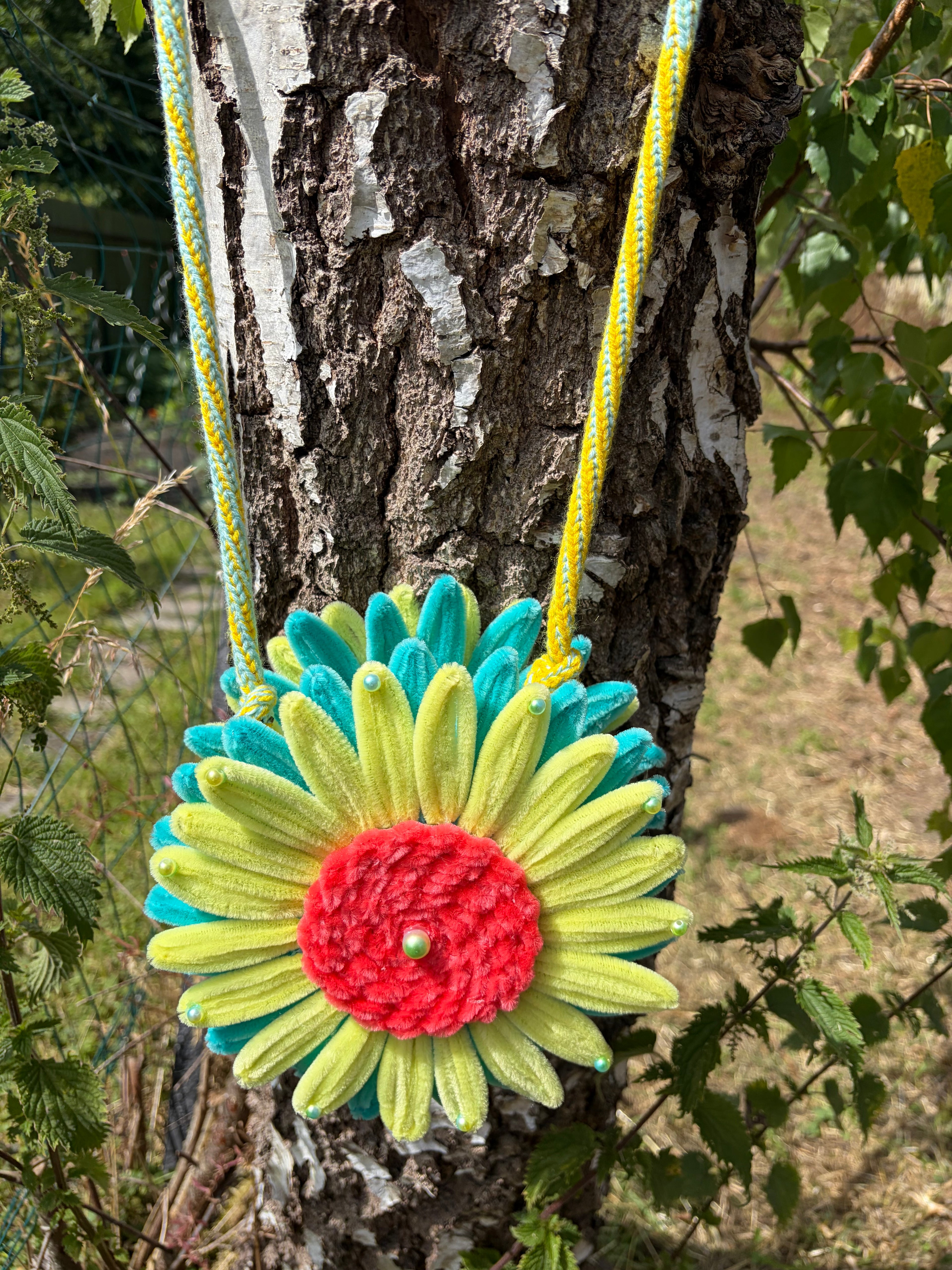 Sac en forme de fleur ( temps de confection 3 jours )