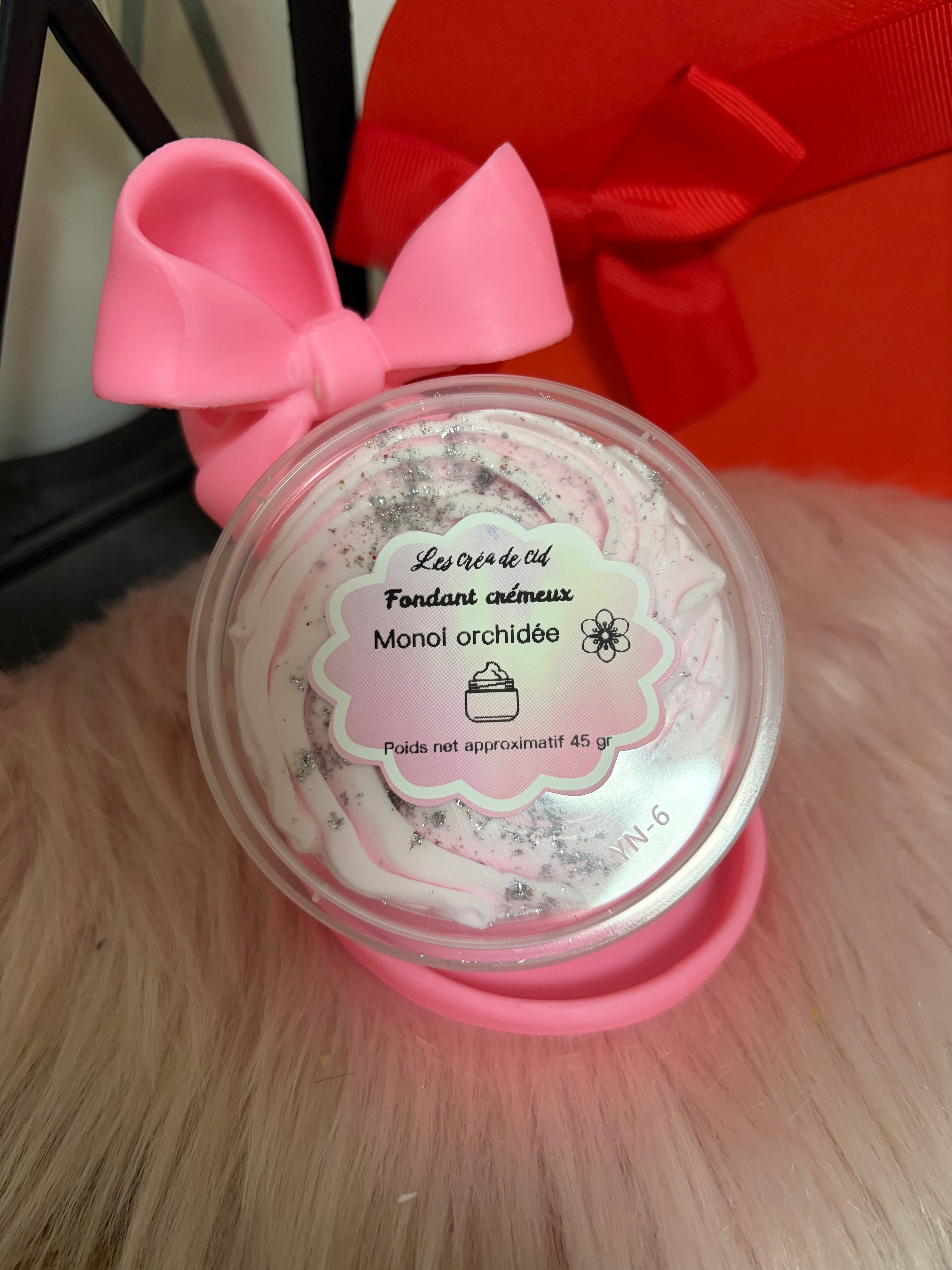 Fondant crémeux Monoï Orchidée