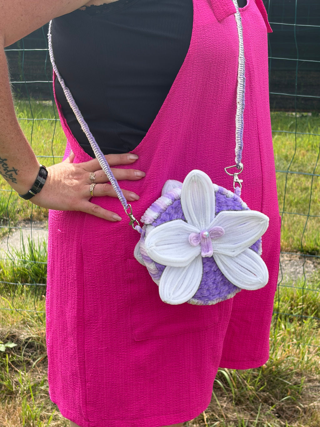Sac Orchidée