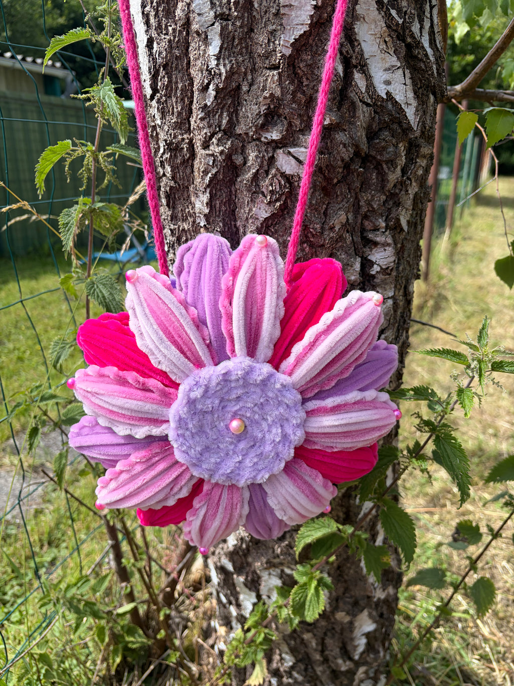 Sac en forme de fleur ( temps de confection 3 jours )
