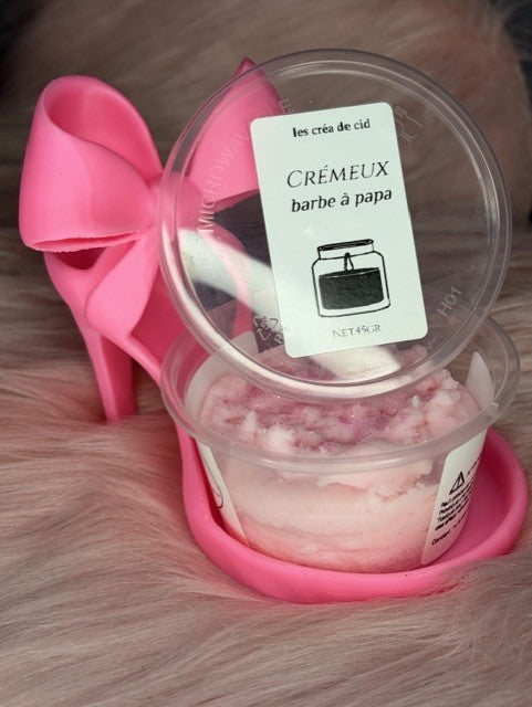 fondant crémeux Barbe a Papa
