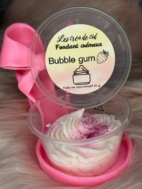 fondant crémeux Bubble Gum
